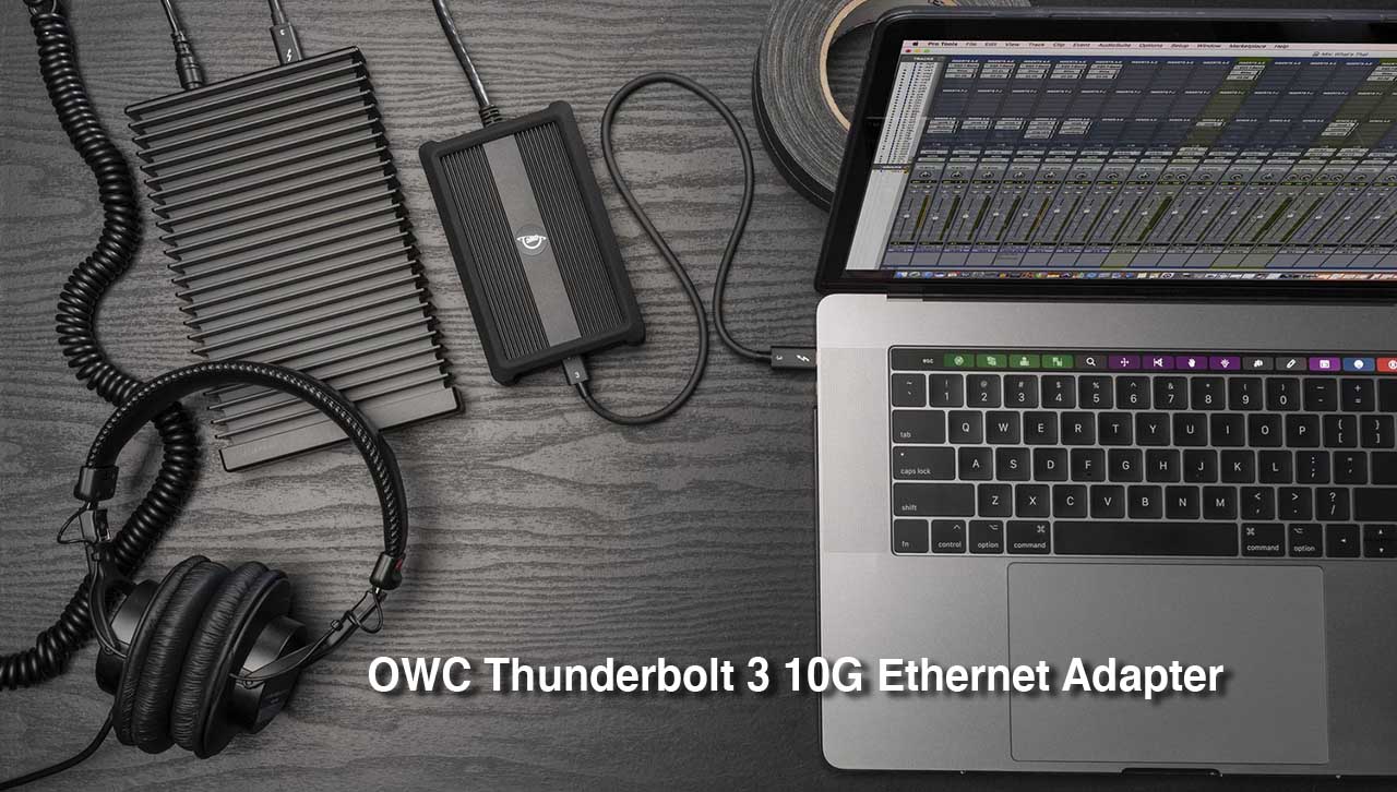 Mehr Speed mit OWC Thunderbolt 3 10G Ethernet Adapter